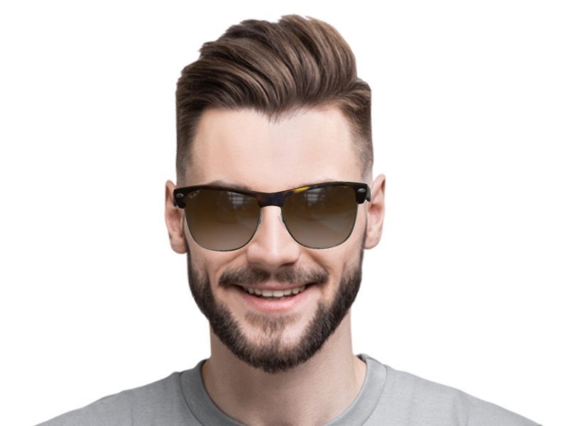 Ray ban best sale 4175 clubmaster oversized